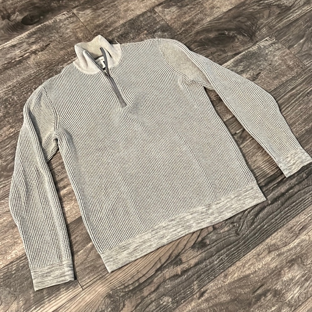 Calvin Klein men pullover sweater grey size M gently used cotton